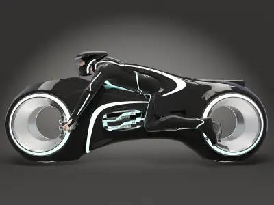 Tron Bike - Light Cycle 3D model