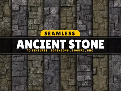 Texture Pack Seamless Ancient Stone Vol 01 Texture