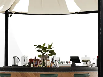 Bar 17 Exterior Bar 2 3D model