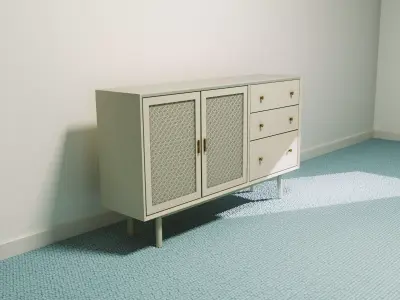 Accent Chest Free low-poly 3D model