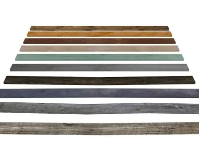 Set of boards Free low-poly 3D model