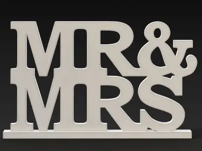 Wedding Decoration 3D model