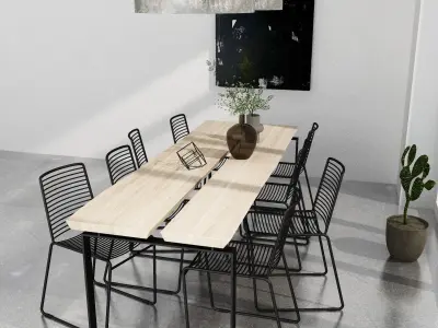 Dining Table 3D model