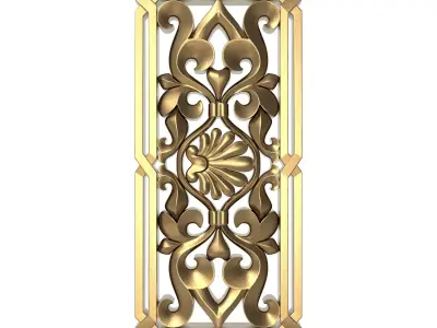  decorative pattern ready for 3D printing 3D model