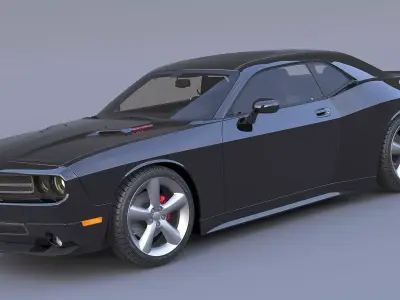 2010 Dodge Challenger SRT8 3D model