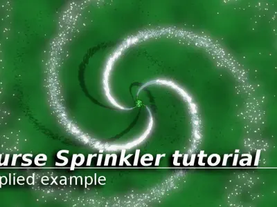 For Anime in Blender - Course Sprinkler 3D model