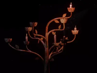 Candelabra Free 3D model