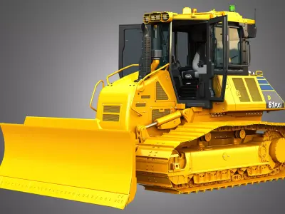 D61 PXi Crawler Dozer 3D model