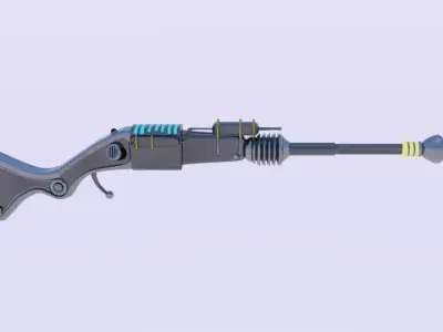 Alien Disintegrator  3D model