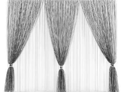 Curtain 3D model 45 3D model
