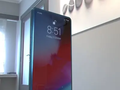 Smartphone model 3D model