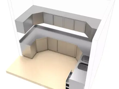 KITCHEN 51 3D model