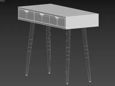 Neptune desk 3D model