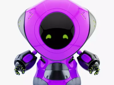 Pirate bot IV 3D model