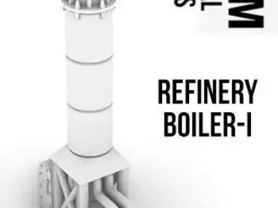Refinery Boiler I 3D print model