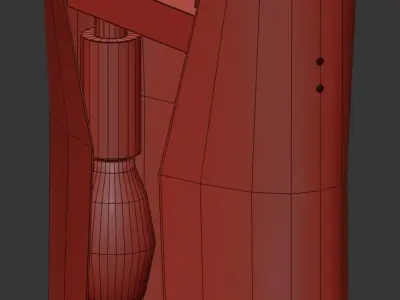 Post Modern LED 3D model