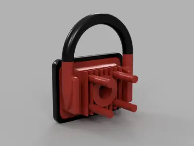 Camp lamp square 1-10 RC accessory Free 3D print model