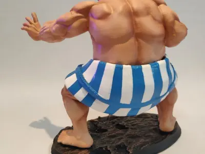 E-Honda Street Fighters  3D print model