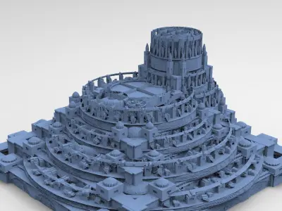 Necromancer Scull arena 6  3D model