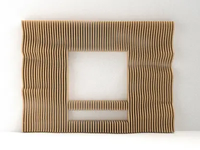 Parametric TV 3D model 01 3D model