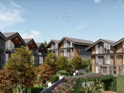 Modern Villa Site 3D model