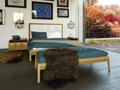 Bedroom  For furniture photography  3D model