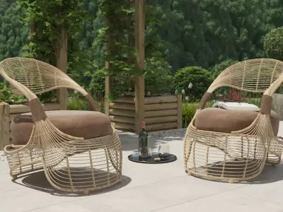 Archmodels vol 135 - outdoor sitting furniture 3D model