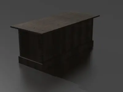 City house low-poly Low-poly 3D model