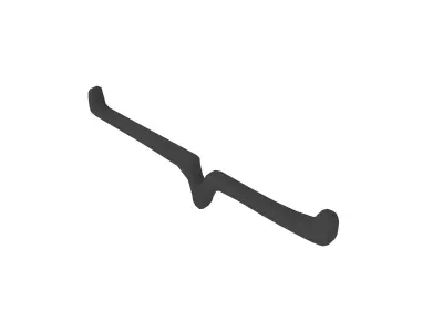 Speech Balloon v30 001 Low-poly 3D model