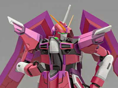 Gundam Wings 03 3D model