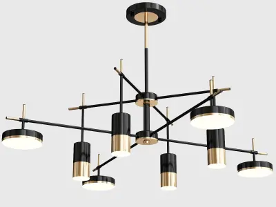 Bellto Chandeliers Set 3D model