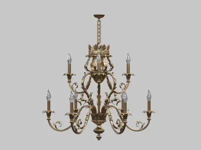 Classic light 3D model