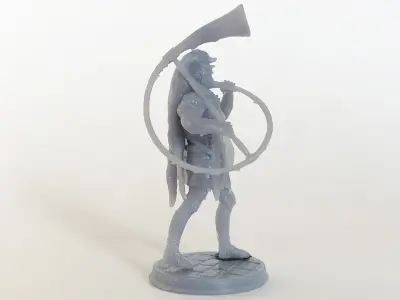 Cornicen 2 on the march 3D print model