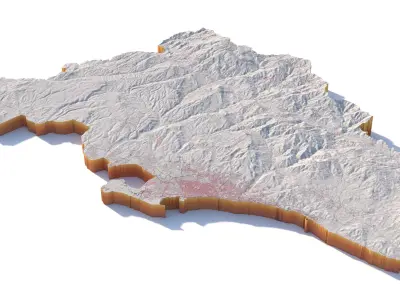 Limassol City Cyprus 3D model