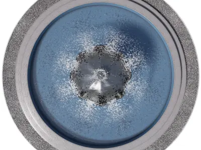  Rain Man Fountain 3D model