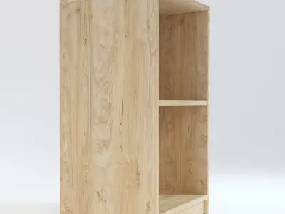 Wooden Cabinet 1 3D model