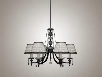 Kutek Nico Nic ZW 6 chandelier 3D model