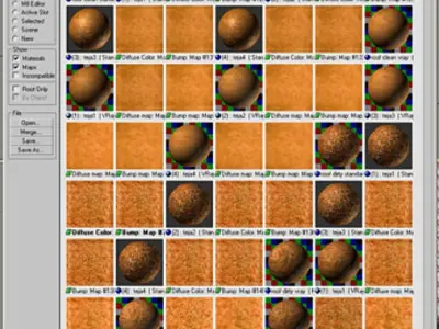 Tile Roof Dirty 3D model