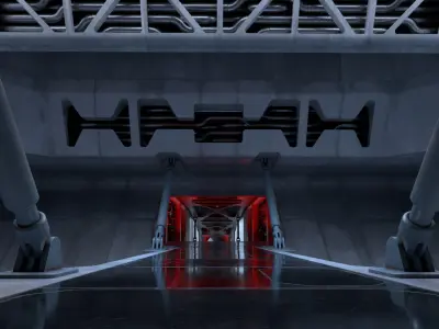  16 Sci-fi Interiors Set 