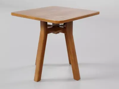 Square Table CG82 3D model
