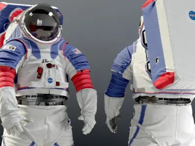 SPACESUIT Next Gen Artemis XEMU 3D model