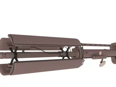 Communication Antenna 3D model