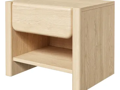 Restoration Hardware nightstand Noma 3D model