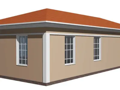 classic building 3D model 3