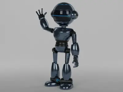 Robot 3D model 36