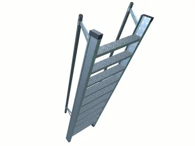 Ladder 3D model 2