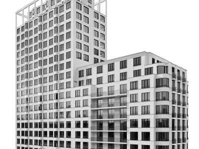 RESIDENTIAL BUILDING NO105 A 3D model