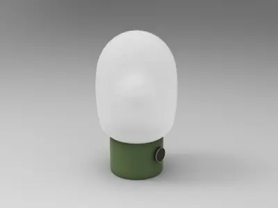 JWDA Table Lamp Low-poly 3D model