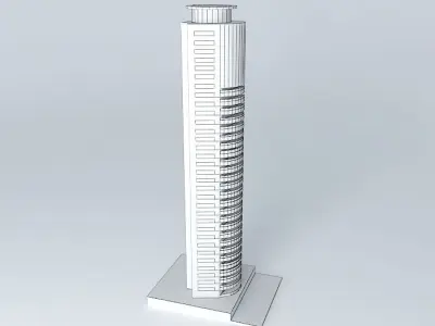 Torre Caney Santo Domingo Free 3D model
