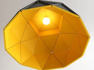 Dark Apollo Pendant Lamp 3D model